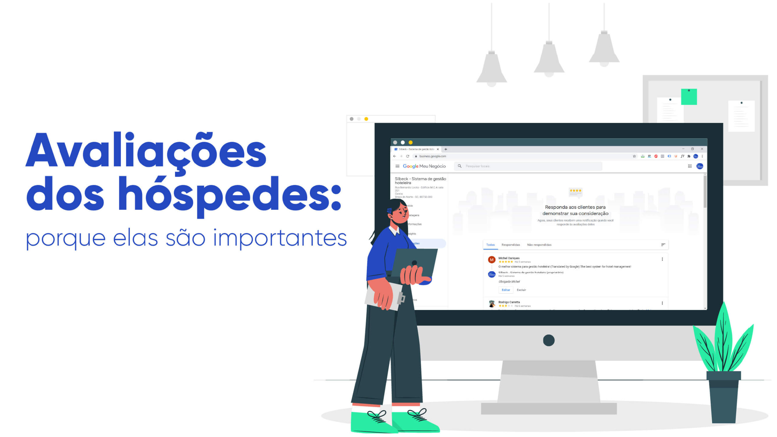 Sistema de hotel, avaliações dos hóspedes